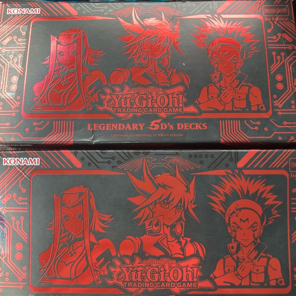 Yu-Gi-Oh! 5D's Decks - Striking Black and Red